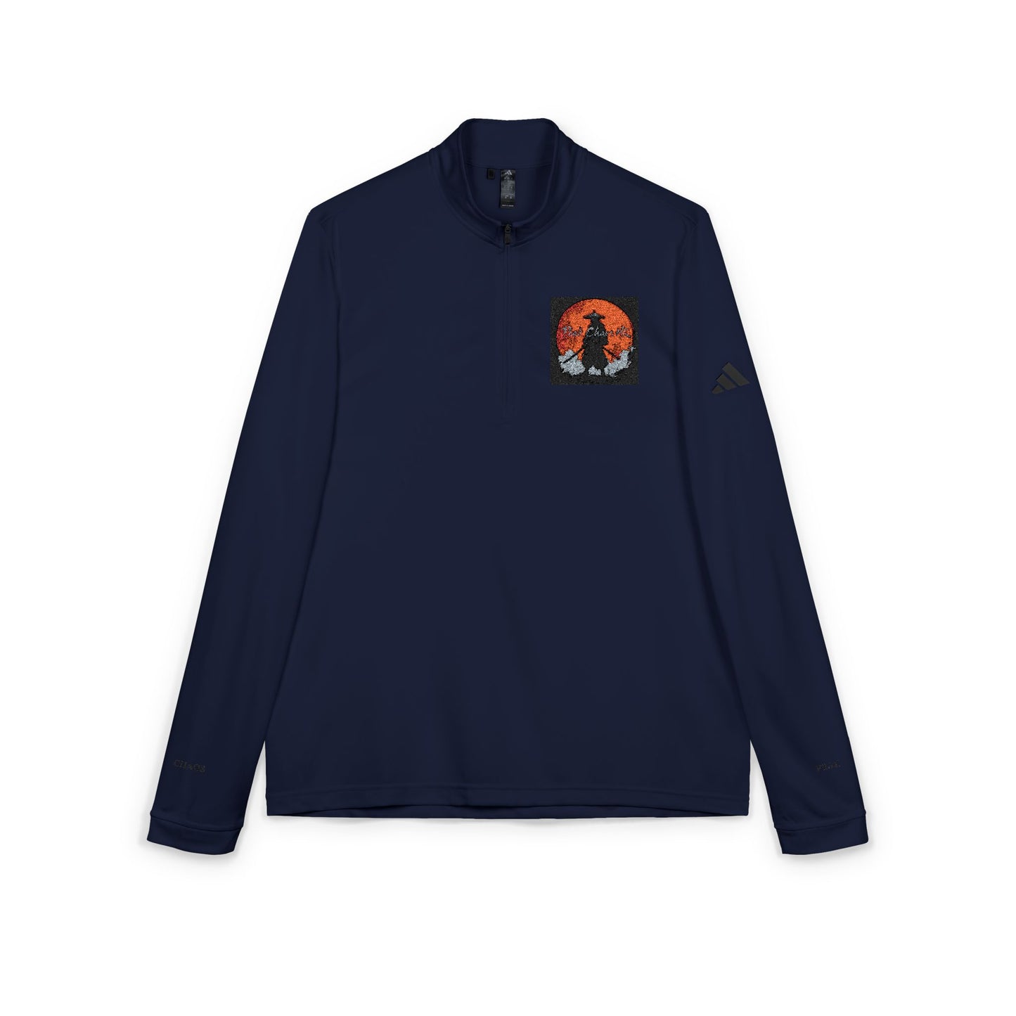Peak Chaos Embroidered Quarter-Zip Pullover