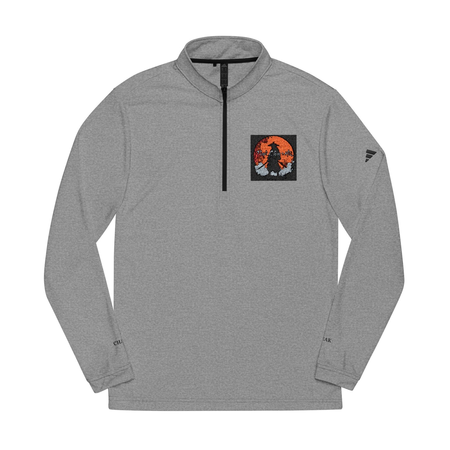 Peak Chaos Embroidered Quarter-Zip Pullover