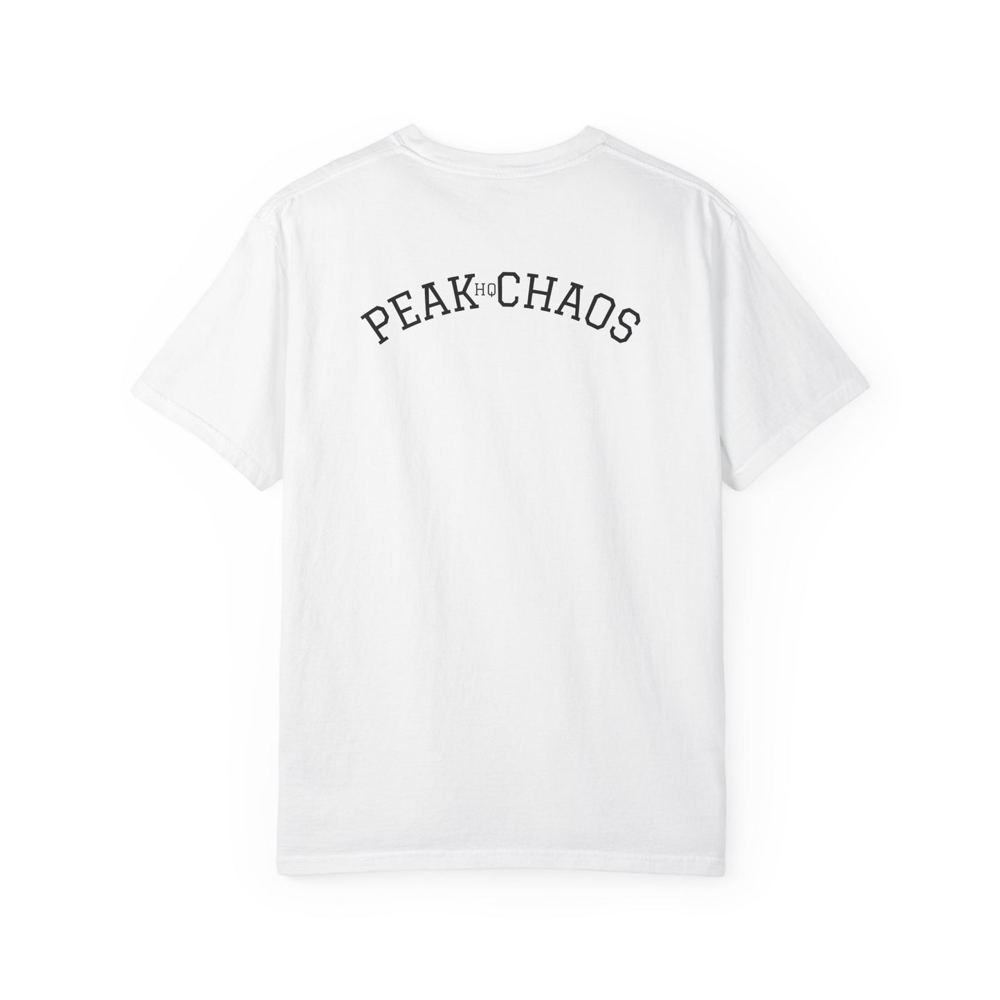 Peak Chaos Graphic T-Shirt — 'Peak Chaos Meets Clothing' Streetwear Tee