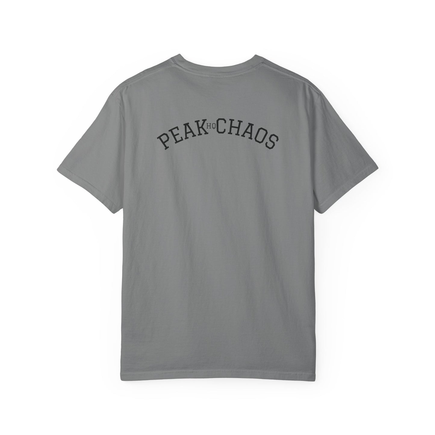 Peak Chaos Graphic T-Shirt — 'Peak Chaos Meets Clothing' Streetwear Tee