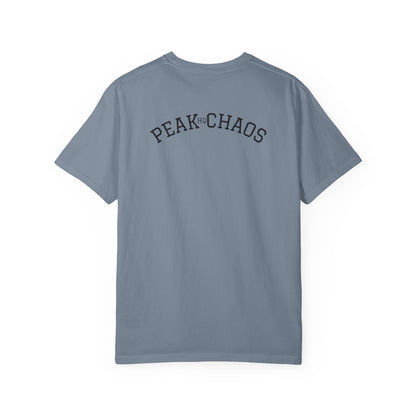 Peak Chaos Graphic T-Shirt — 'Peak Chaos Meets Clothing' Streetwear Tee