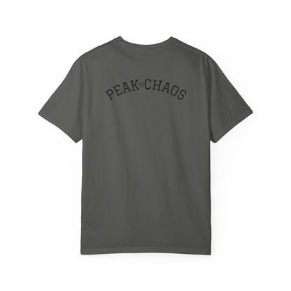 Peak Chaos Graphic T-Shirt — 'Peak Chaos Meets Clothing' Streetwear Tee