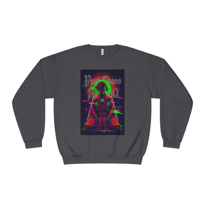 Peak Chaos Crewneck Sweatshirt — 'Peak Chaos Meets Clothing' Graphic